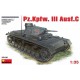 35166 1/35 Немецкий танк Pz.Kpfw. III Ausf.C