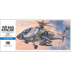 00436 HASEGAWA ВЕРТОЛЁТ AH-64A APACHE D6 МАСШТАБ 1/72