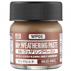 WP05 краска 40мл MR.WEATHERING COLOR WP05 MUD RED