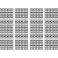 Аэродромное покрытие К1Д (33 плиты в наборе)