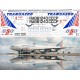 86-01 Лазерная декаль на Ил-86 Zvezda Трансаэро 3 года, 850 лет Москва масштаб 1/144
