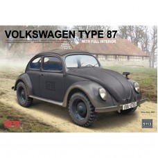 RM-5113 Немецкий автомобиль VOLKSWAGEN TYPE 87 с полным интерьером