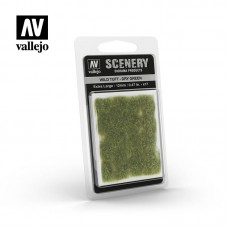 SC424 Scenery Wild Tuft Dry Green Имитация темно-зеленая трава, сухой пучок, высота 12 мм