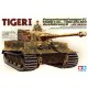 35146 TAMIYA Танк TIger I Ausf.E (поздняя версия) c наборными траками и фигурой командира. масштаб 1/35