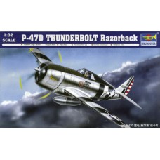 02262 trumpeter P-47D Thunderbolt Razorback самолёт сборная модель масштаб 1/32
