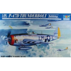 02263 trumpeter P-47D Thunderbolt самолёт сборная модель масштаб 1/32
