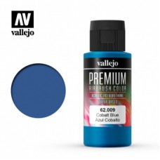 62009 Краска Vallejo Premium Airbrush Color Cobalt blue (синий кобальт)