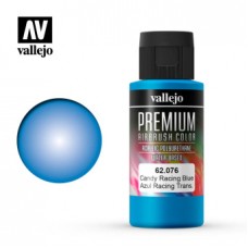 62076 Краска Vallejo Premium Airbrush Color Candy Rancing Blue (Кэнди Танцует Синий)