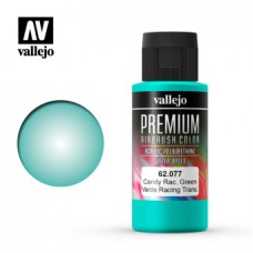 62077 Краска Vallejo Premium Airbrush Color Candy Racing Green (Конфеты Гонки Зеленый)