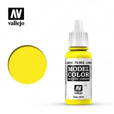 70952 Vallejo Краска акриловая серия Model Color Лимонно-желтый/Lemon Yellow