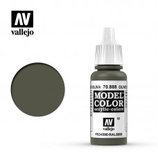 70888 Vallejo Краска акриловая серия Model color Серо-оливковый/Olive Grey