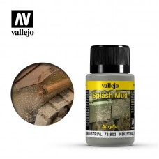 73803 Vallejo жидкость для нанесения эффектов. Industrial Splash Mud (Промышленные брызги грязи)