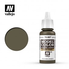 70887 Vallejo Краска акриловая серия Model Color оливковый темный / US Olive Drab