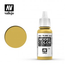 70996 Vallejo Краска акриловая серия Model Color Металлик Золото / Metallic Gold
