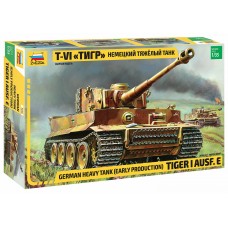 3646 Звезда Немецкий тяжелый танк T-VI «Тигр» масштаб 1/35