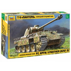 3678 Звезда Сборная модель Немецкий средний танк Т-V "Пантера" масштаб 1/35